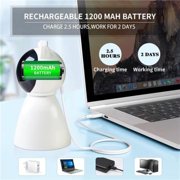 Rechargeable Motion Activated Cat Laser Toy Automatic, Interactive Cat Toys - Picture 5 of 7